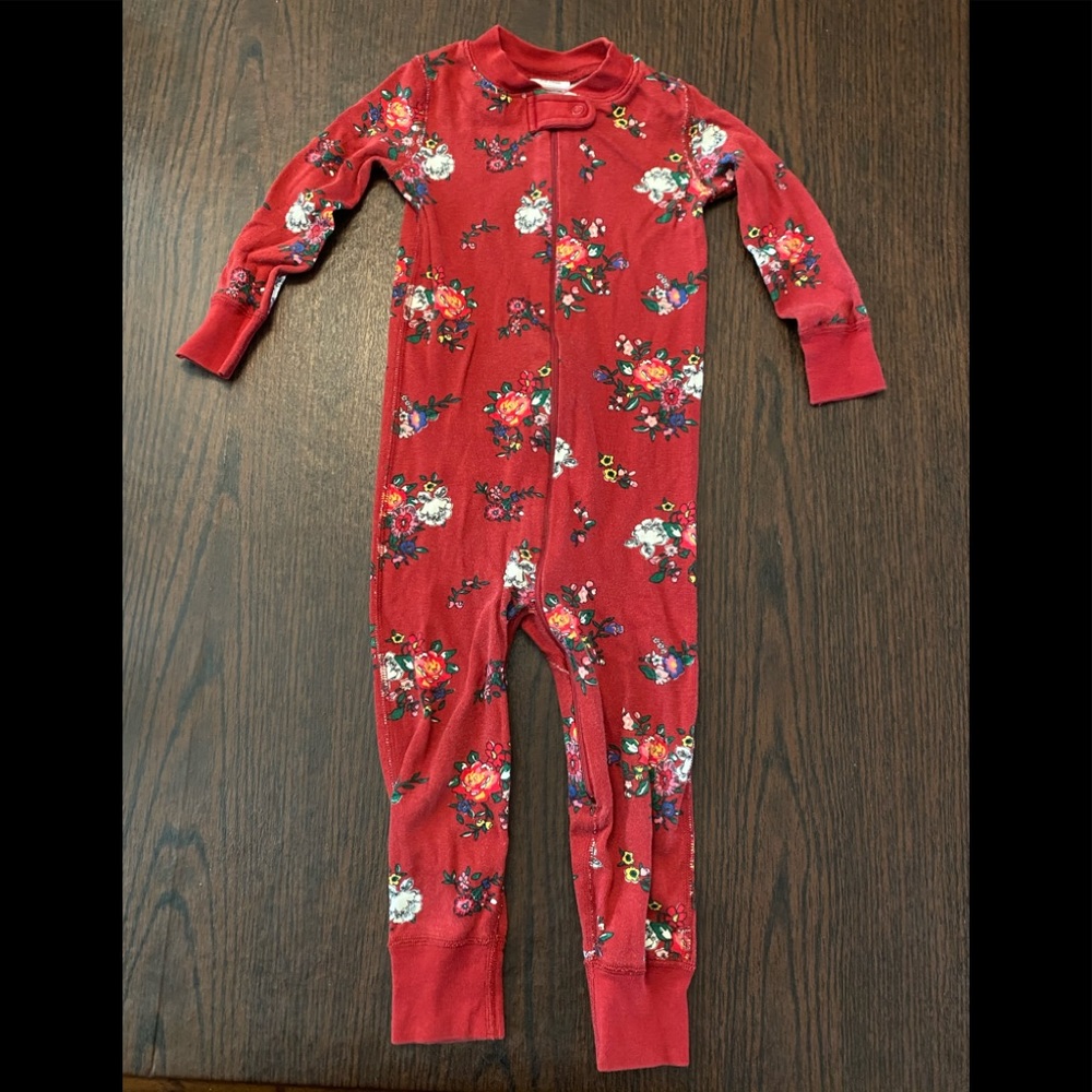 Hanna Andersson zip up pajamas